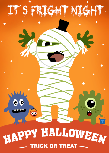 Email Happy Halloween Greetings. Personalised halloween ecard