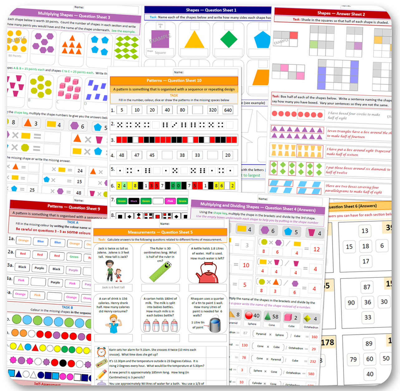 Primary Maths Activities