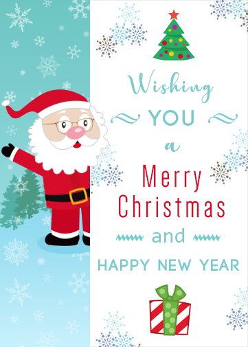 Santa Claus Christmas Card Create In Minutes 1 49 From Crazecards