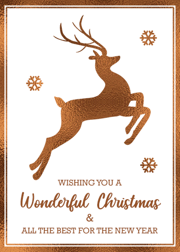 reindeer christmas cards online