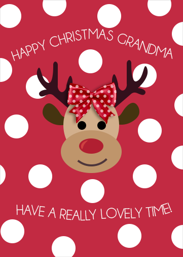 Grandma Christmas Cards by Email