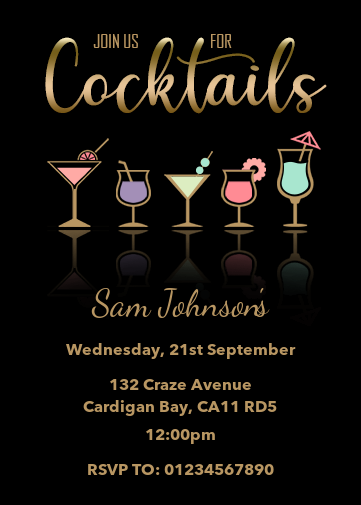 Cocktail Party e-Invitation